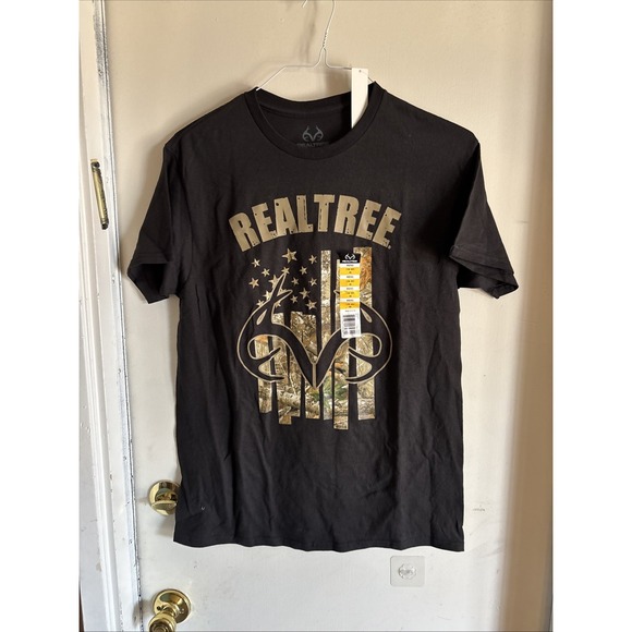 RealTree Camo Brand Men's S/S T-Shirt size Medium  (38-40) NWT - Picture 1 of 10